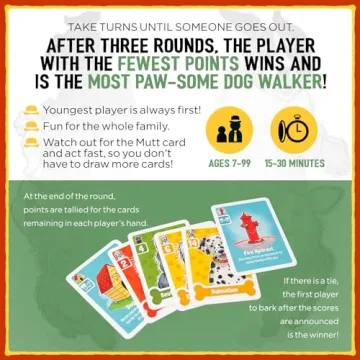 Nuts About Mutts Family Card Game - Fun for All Ages