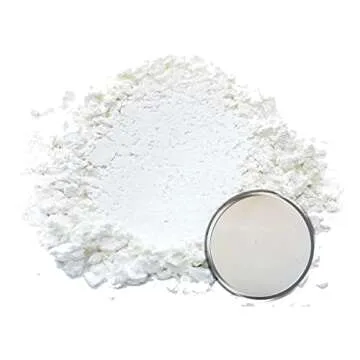 Eye Candy Premium White Mica Powder - Shiro White (50g) for Epoxy & Crafts