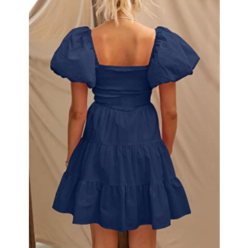 ZESICA Mini Dress - Versatile Off Shoulder Fashion