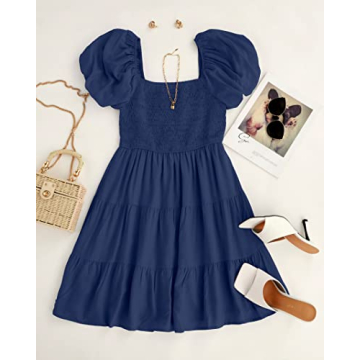 ZESICA Mini Dress - Versatile Off Shoulder Fashion