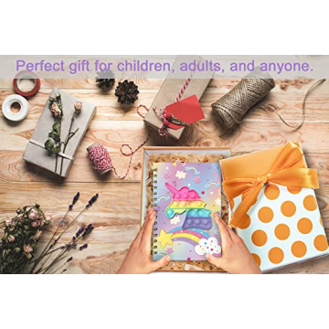 Pop Fidget Notebook for Kids, Fun Writing Companion