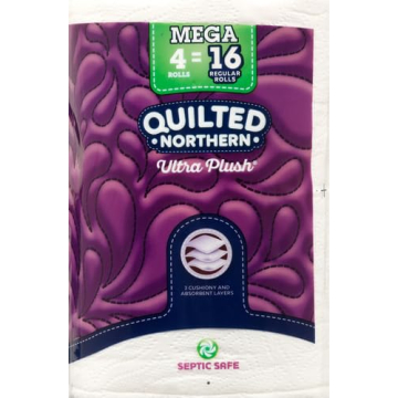 Quilted Northern Ultra Plush Toilet Paper 3 Ply Mega Rolls