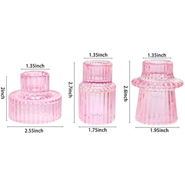 Vixdonos Candle Holders Elegant Tealight Holders for Gifts
