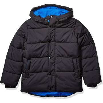 Boys & Toddlers Heavy-Weight Hooded Puffer Jacket