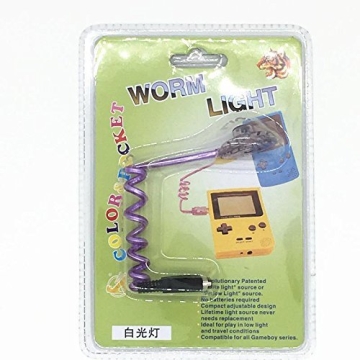Melocyphia Game Boy Color Worm Screen Light for Gaming