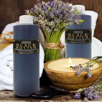 Perfume Black Butter Body Oil Scented Fragrance - Black Butter Oil Fragrance for Men and Women - Bod...