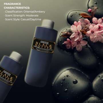 Perfume Black Butter Body Oil Scented Fragrance - Black Butter Oil Fragrance for Men and Women - Body Long Lasting Perfume Oil - Black Butter Oil Scented Body Oil - 1 Oz (Pack of 1)