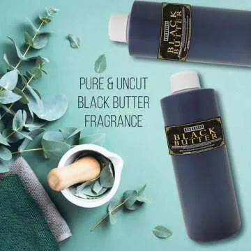 Perfume Black Butter Body Oil Scented Fragrance - Black Butter Oil Fragrance for Men and Women - Body Long Lasting Perfume Oil - Black Butter Oil Scented Body Oil - 1 Oz (Pack of 1)