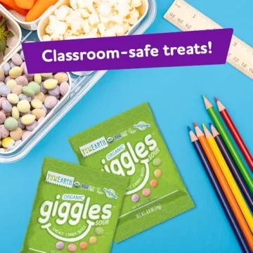 YumEarth Organic Sour Giggles Chewy Candy - Healthy Treats