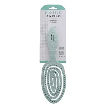BioSilk Eco-Friendly Detangling Brush for Dogs