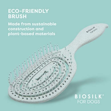 BioSilk Eco-Friendly Detangling Brush for Dogs