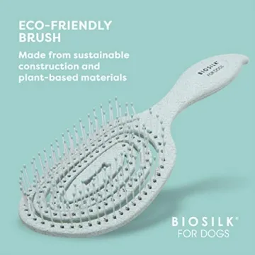 BioSilk Eco-Friendly Detangling Brush for Dogs