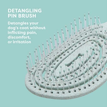 BioSilk Eco-Friendly Detangling Brush for Dogs