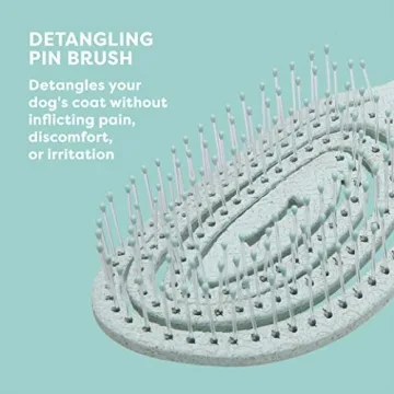 BioSilk Eco-Friendly Detangling Brush for Dogs