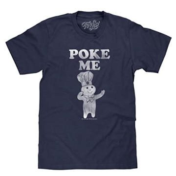Pillsbury Doughboy Poke Me Men's Tee – Comfort and Style for Everyone