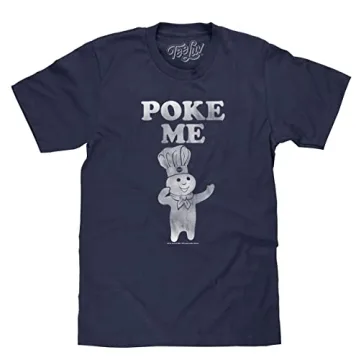 Pillsbury Doughboy Poke Me Men's Tee – Comfort and Style for Everyone