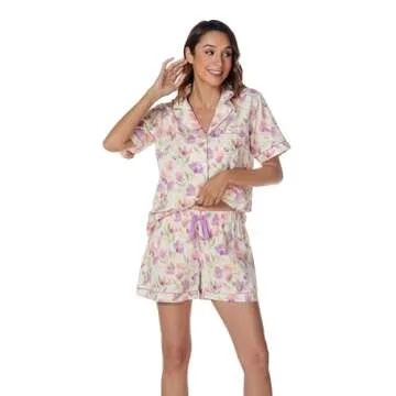 LUBOT Cotton Pajamas Set for Stylish Comfort at Home