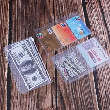 Antner A6 Refill Paper 3 Pack 45PCS A6 Binder Paper Planner Inserts, 2 Pack 160PCS Neon Sticky Tabs, A6 Binder Pockets, Binder Dividers, A6 Lined Filler Paper for A6 Personal Planner Notebook Journal