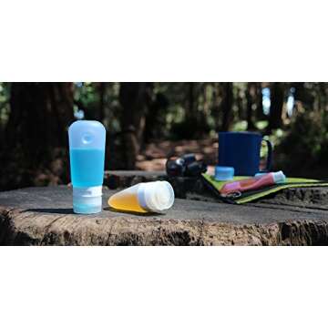 humangear GoToob Travel Bottles - 3-Pack, 2oz Essentials