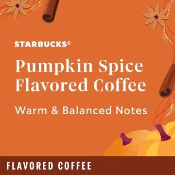 Starbucks Pumpkin Spice Ground Coffee - Aromatic & Flavorful