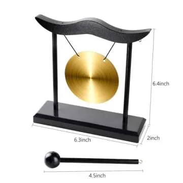 Feng Shui Gong Decor for Home Office and Mindfulness