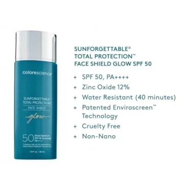Colorescience Sunforgettable SPF 50 Face Shield with Glow