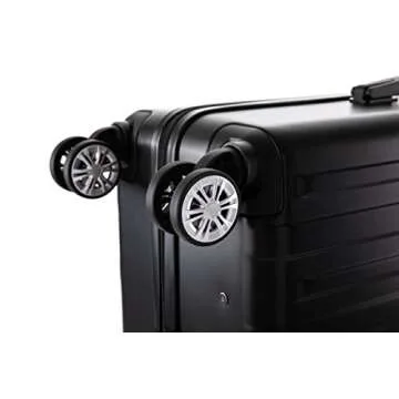 Rockland Paris Hardside Luggage Set with Spinner Wheels