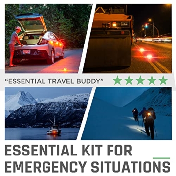 HOKENA LED Road Flares Emergency Kit for Safe Driving