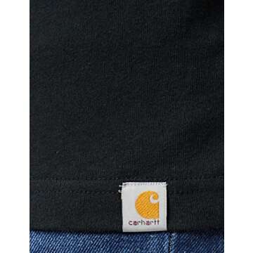 Carhartt Maddock Strong Graphic Pocket Short Sleeve T-Shirt Black LG (Reg)
