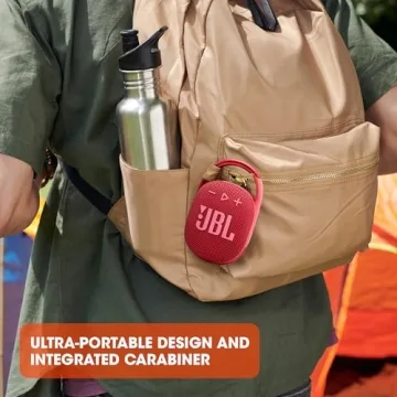 JBL Clip 4 - Compact & Waterproof Bluetooth Speaker