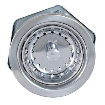 EZ-FLO Kitchen Sink Strainer - Durable & Modern Design