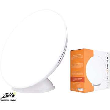Circadian Optics Light Therapy Lamp | 10,000 Lux Full Spectrum UV-Free Light | Boost Mood, Improve Sleep, Increase Energy & Enhance Focus | Lampu Model