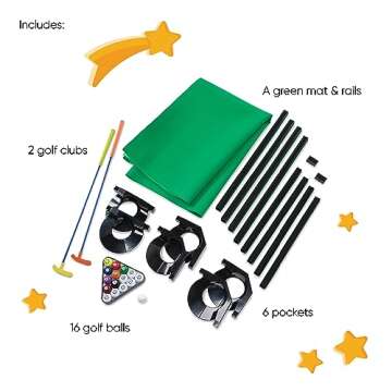 Hearthsong Indoor Golf Pool Game Fun for All Ages