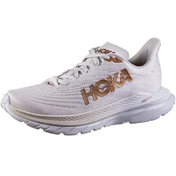 HOKA Women Track and Road Running Shoe - White Copper, Size 11 US