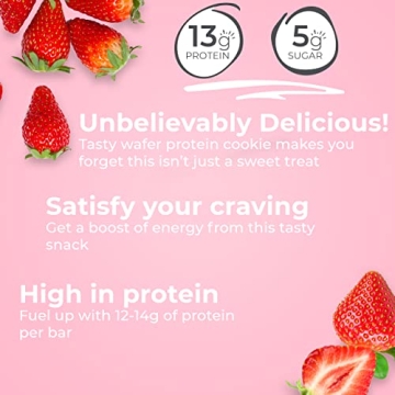 Strawberry Protein Bars 13g Protein Low Sugar Power Crunch