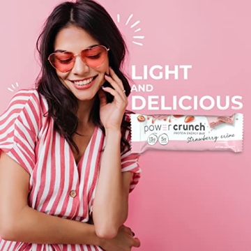 Strawberry Protein Bars 13g Protein Low Sugar Power Crunch