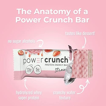Strawberry Protein Bars 13g Protein Low Sugar Power Crunch
