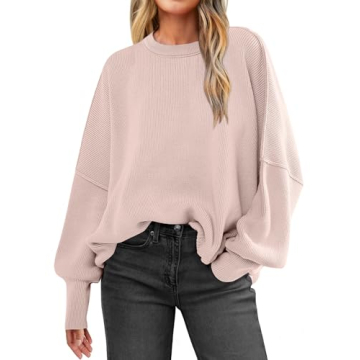 Shop ANRABESS Women's Cozy Oversized Fall Pullover