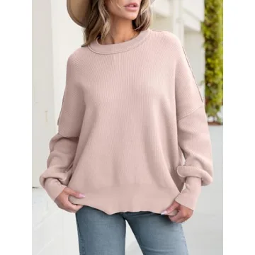 Shop ANRABESS Women's Cozy Oversized Fall Pullover