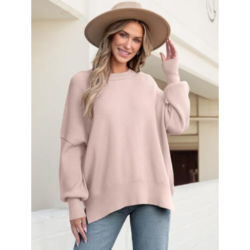 Shop ANRABESS Women's Cozy Oversized Fall Pullover