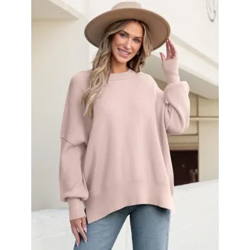 Shop ANRABESS Women's Cozy Oversized Fall Pullover