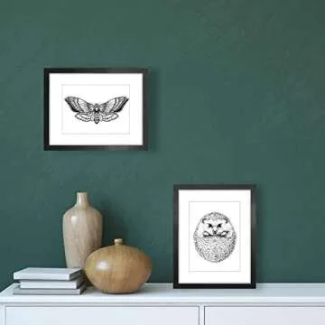 HEGATY Black 12x12 Frame Set of 3 for Stylish Display