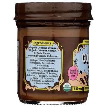 Organic Chocolate Mousse Coconut Yogurt for Health Lovers