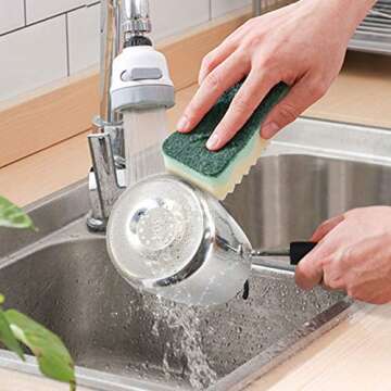 AMAZINGCATS 0.35 L / 0.32 QT Stainless Steel Butter and Coffee Warmer, Turkish Coffee Pot,Mini Butter Melting Pot and Milk Pot with Spout -(6.34oz)