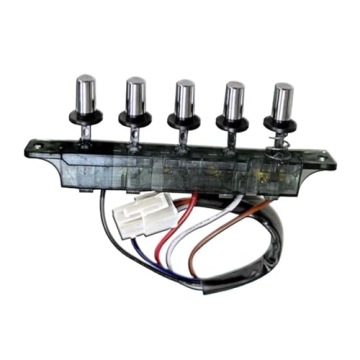 Range Hood Pushbutton Switch, 5 Button Control Board for Kitchen