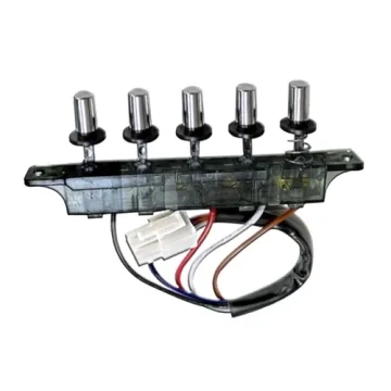 Range Hood Pushbutton Switch with 5 Button Control