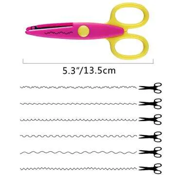 KUUQA Kids Safety Scissors Set Perfect for Arts and Crafts