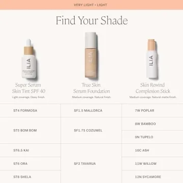 ILIA True Skin Serum Foundation - Vegan & Lightweight