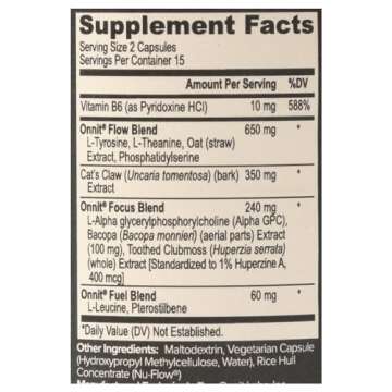 Onnit Alpha Brain Capsule - Focus & Memory Booster