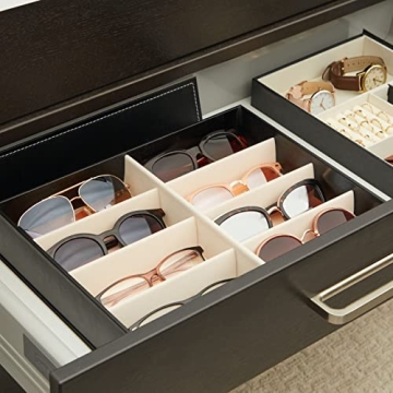 Stylish Juvale 8 Slot Sunglasses Organizer for Eyewear Storage